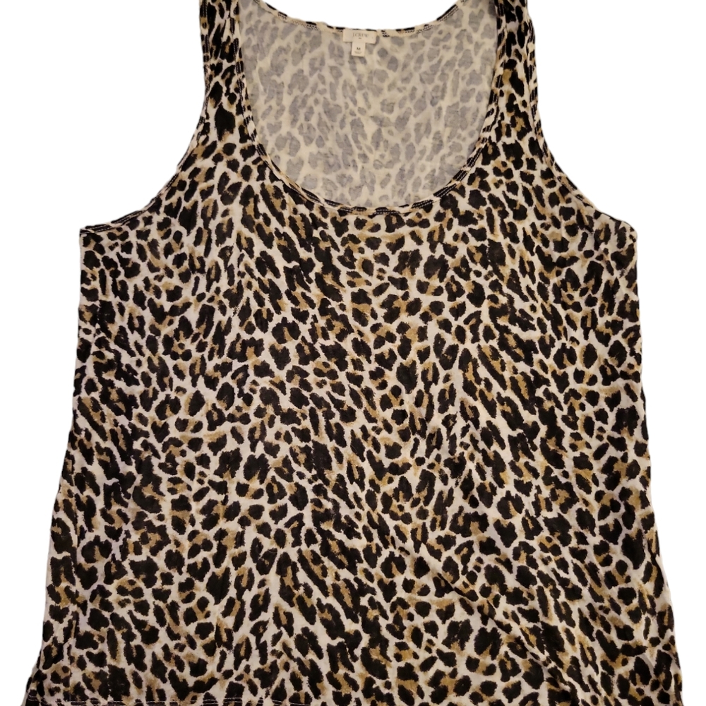 J. CREW Linen Blend Tank